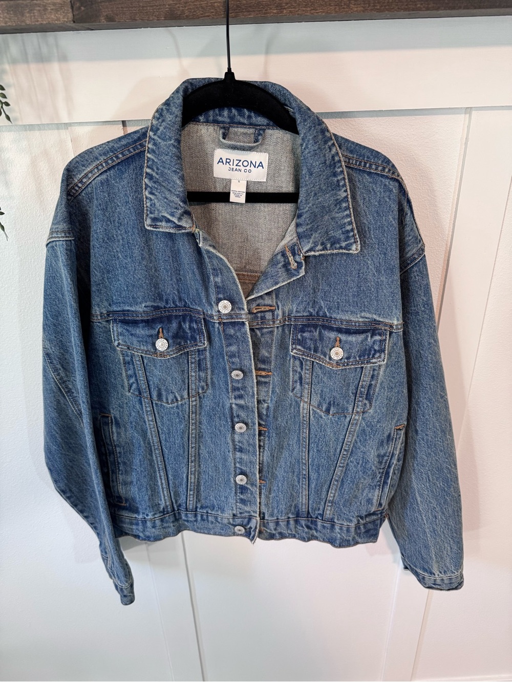 Arizona Women's Blue Denim Jacket- Vintage looking